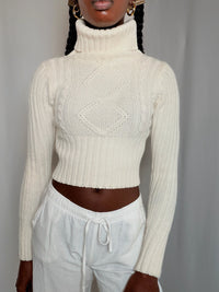 Pull Écru XS vintage