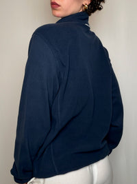 Jacket de sport polaire marine The North Face S vintage