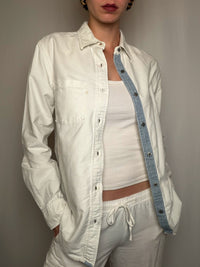 Chemise Blanc S vintage
