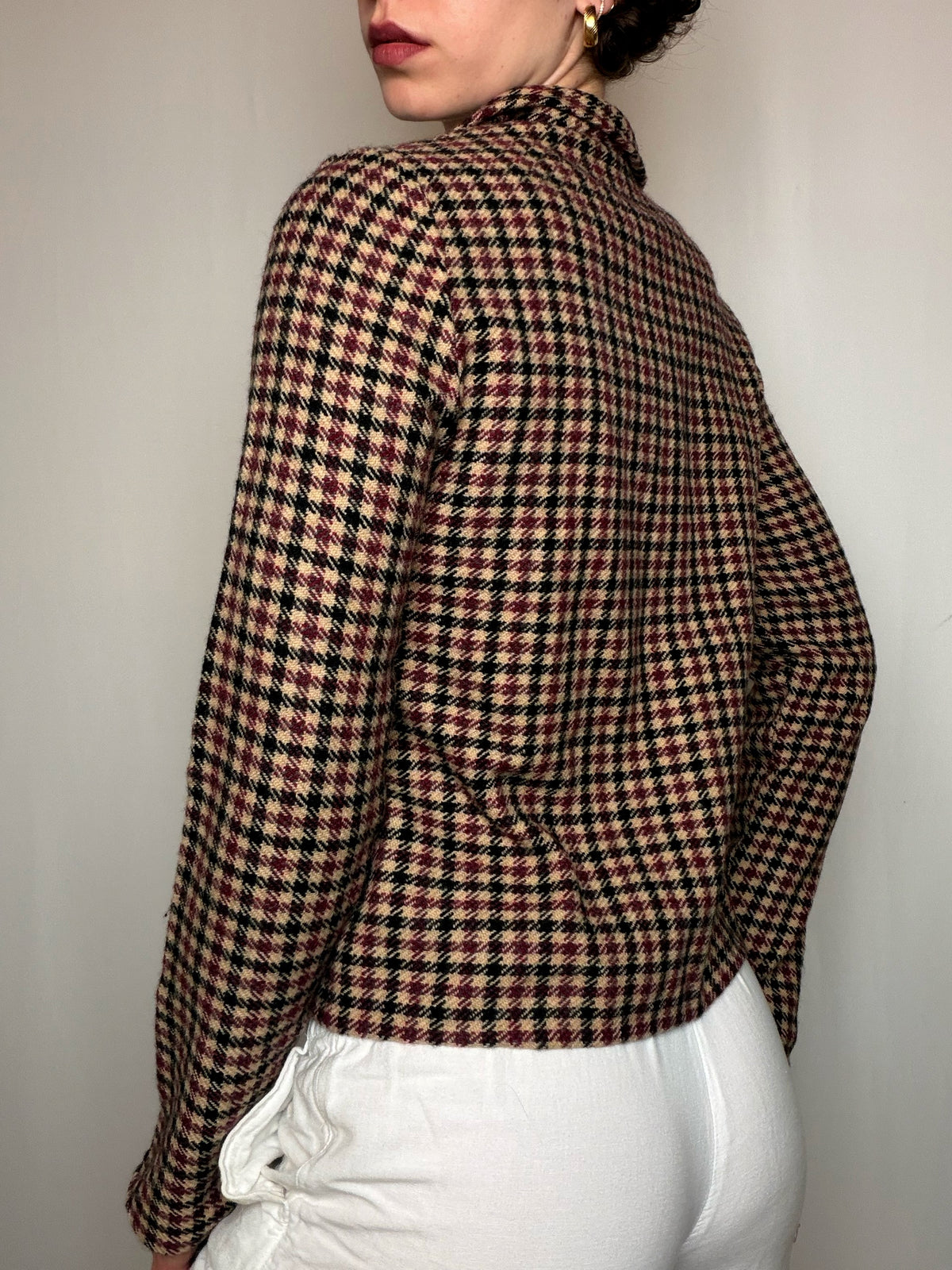 Blazer pied de poule XS vintage