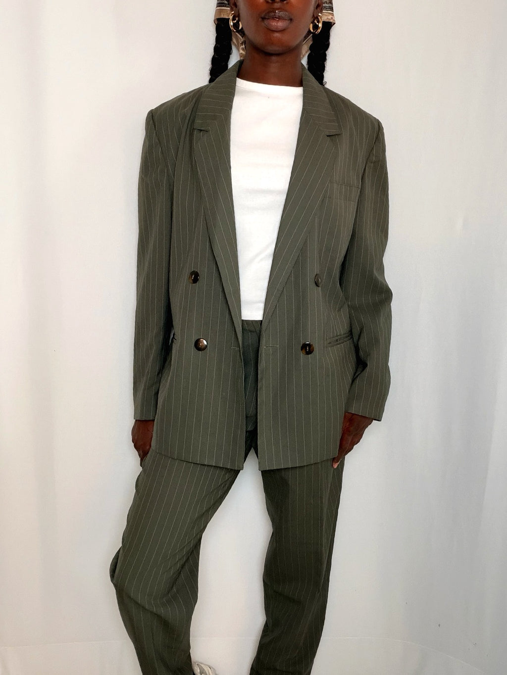 Costume kaki S vintage