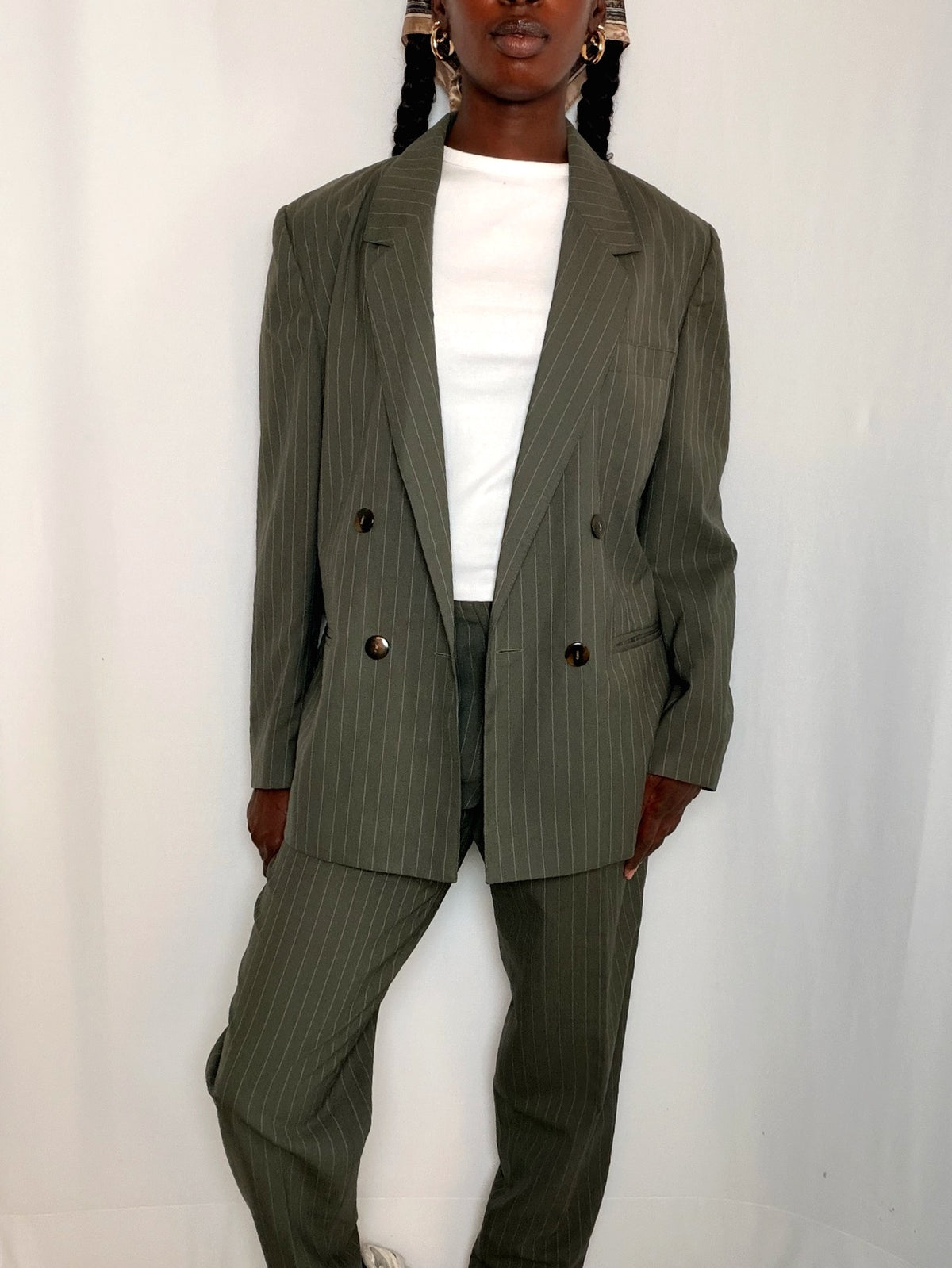Costume kaki S vintage