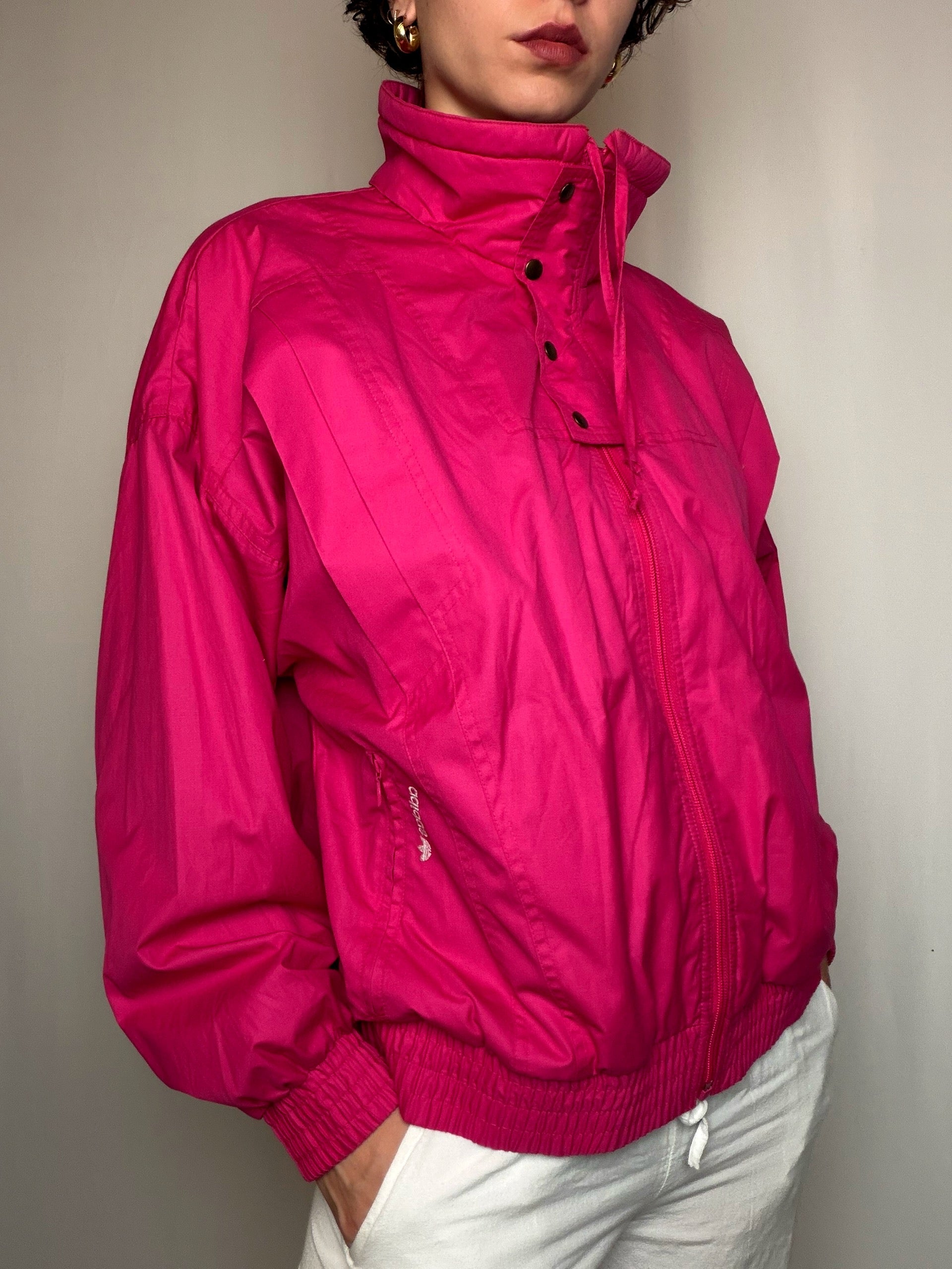 Jacket Fuchsia Adidas L vintage