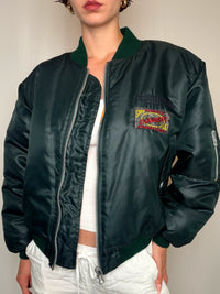 Bomber Vert Foncé M/L vintage