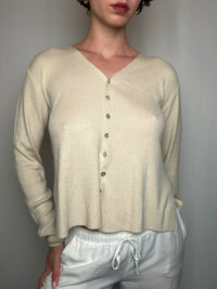 Cardigan Écru M vintage