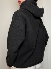 Polaire épaisse noire Levi's S vintage