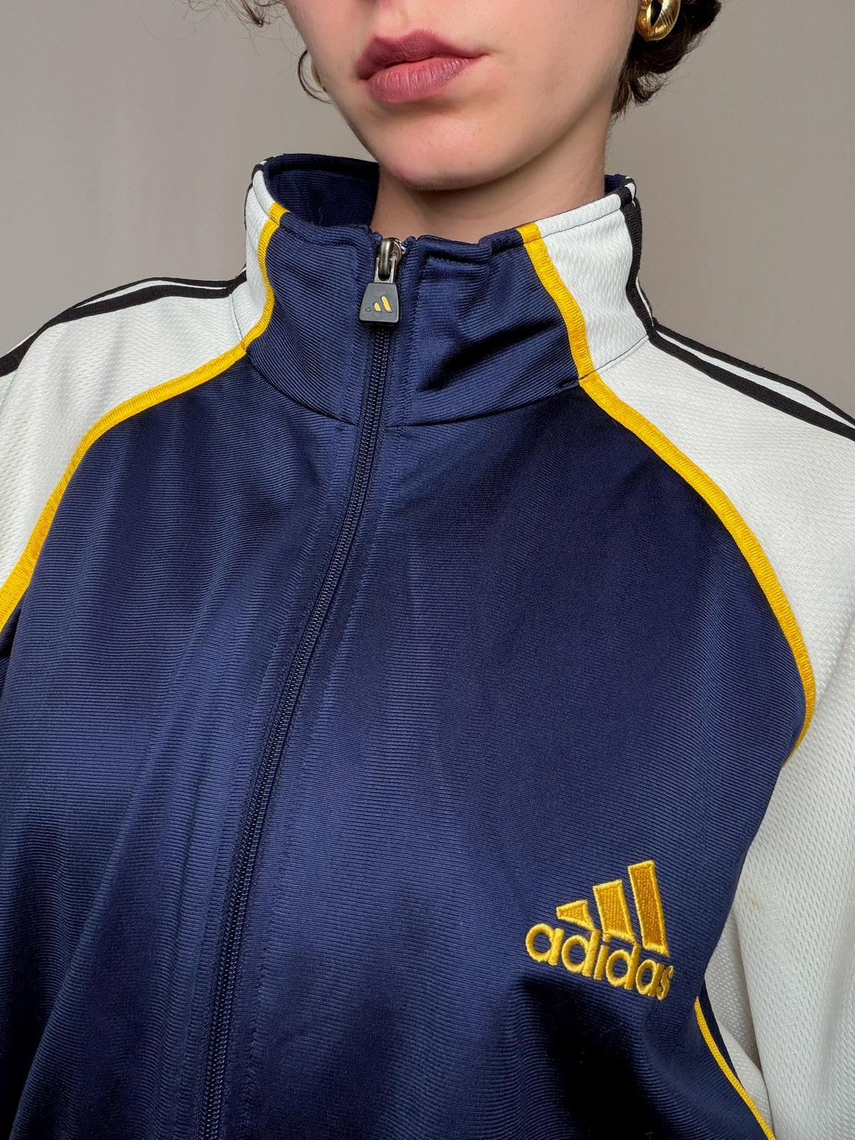 Jacket de sport tricolore Adidas XL vintage