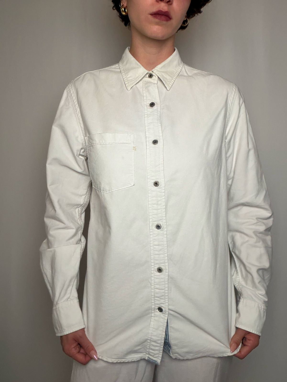 Chemise Blanc S vintage