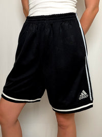 Short de sport Black Adidas S vintage