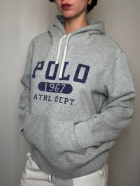 Hoodie gris Ralph Lauren L vintage