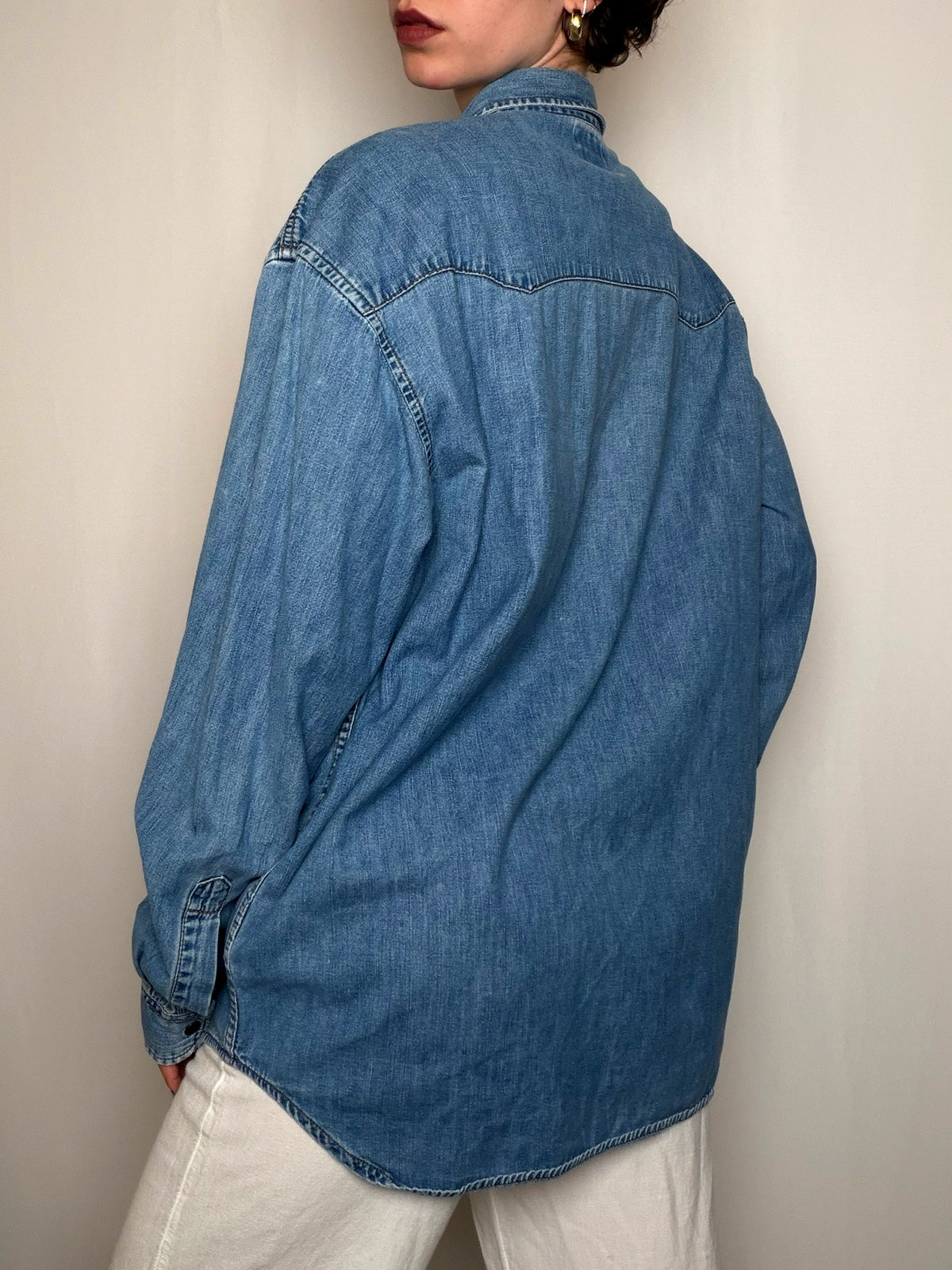 Chemise en jean bleu Levi's XL vintage