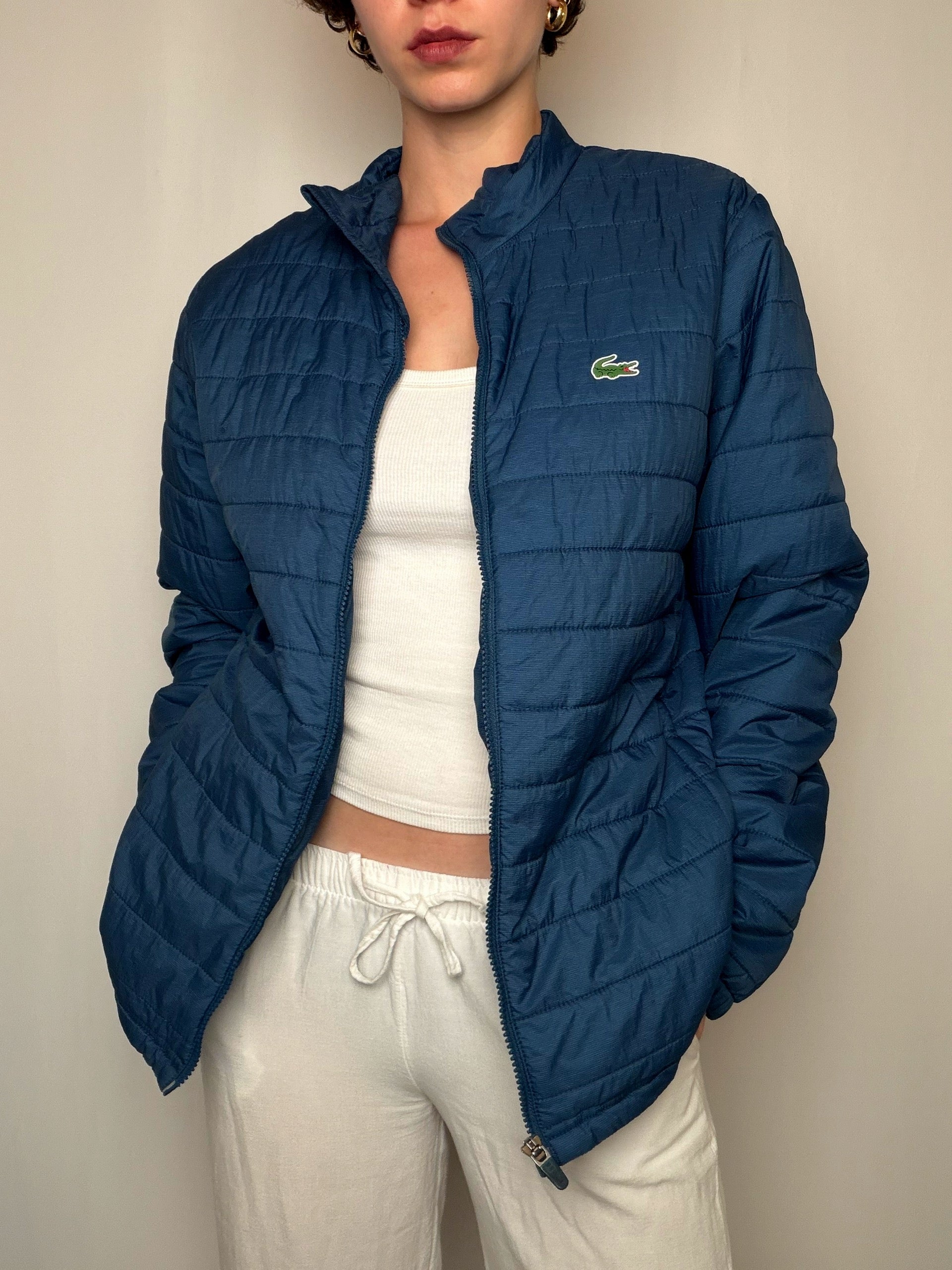 Jacket bleu Lacoste XL vintage