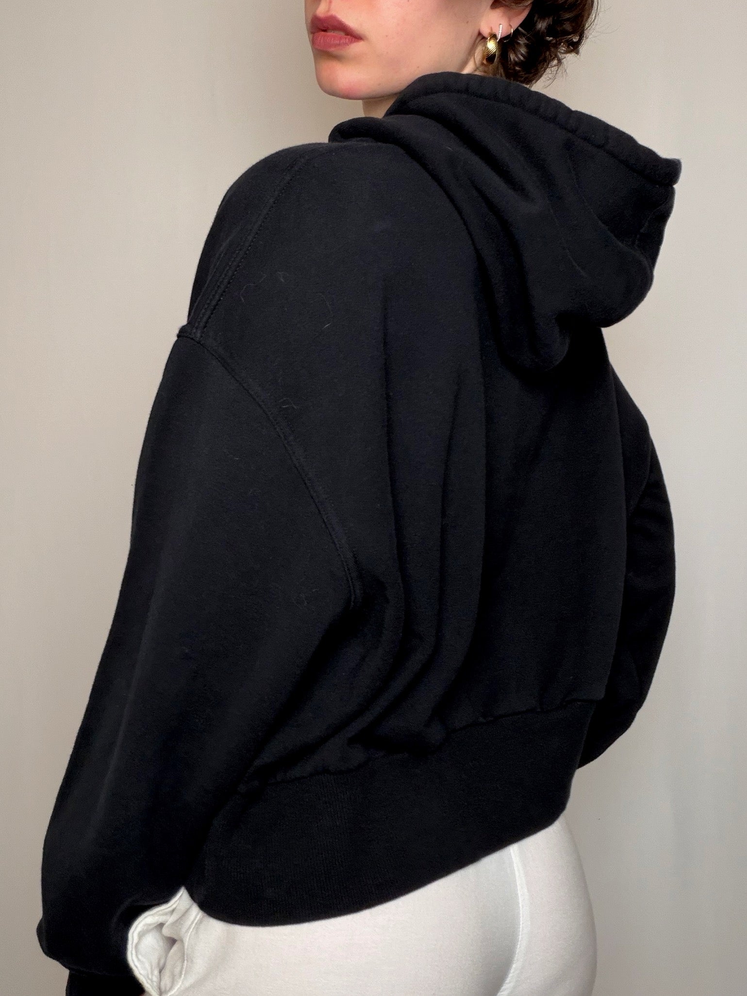 Hoodie noir M/L vintage