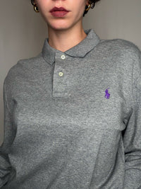 Polo Gris Ralph Lauren L vintage
