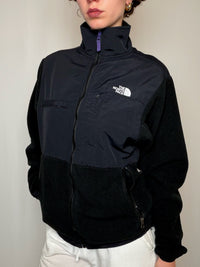 Jacket de sport bimatiere Noir The North Face S vintage