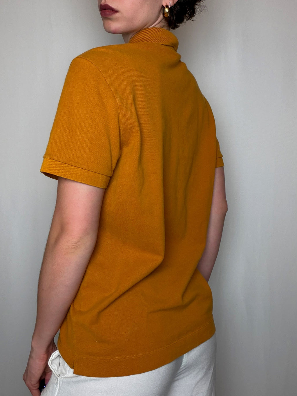 Polo Moutarde Lacoste M vintage
