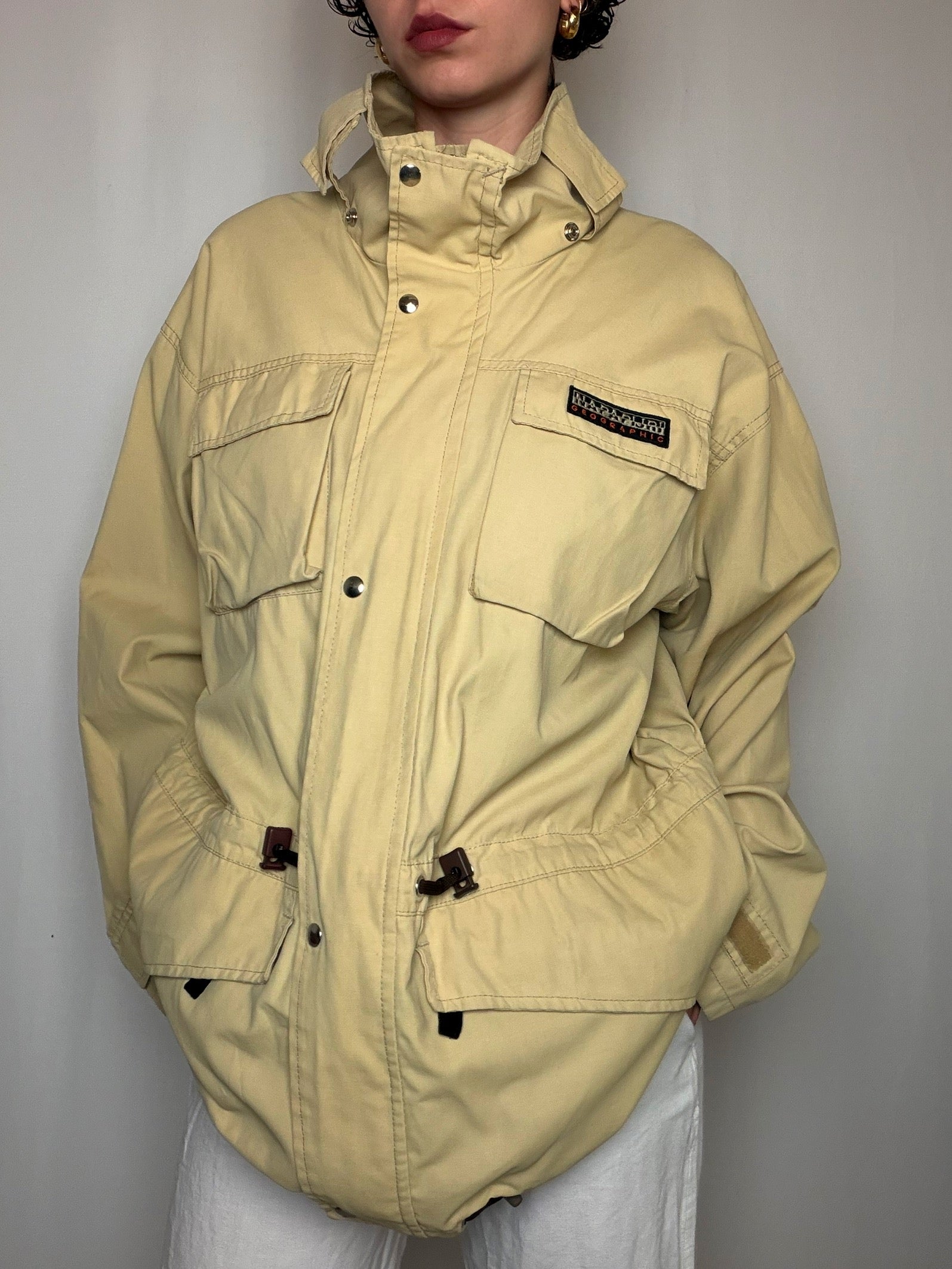 Jacket Beige Napapijri L vintage