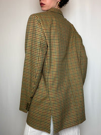 Blazer à carreaux XL vintage
