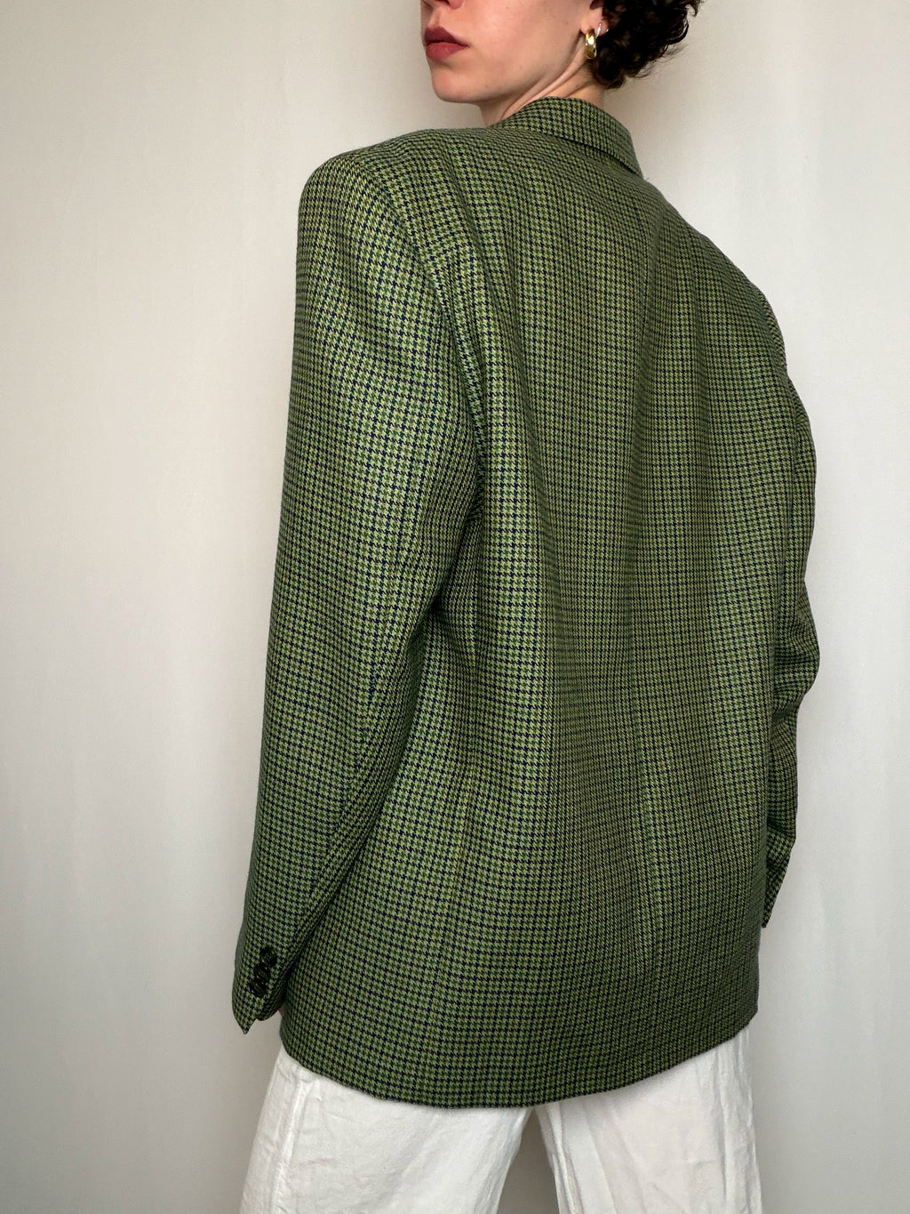 Blazer pied de poule XL vintage