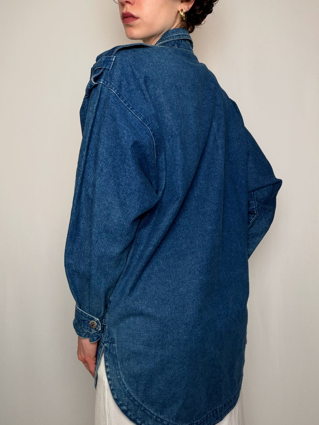Veste en jean Blue S vintage