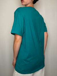 T-shirt Vert Turquoise Adidas XL vintage