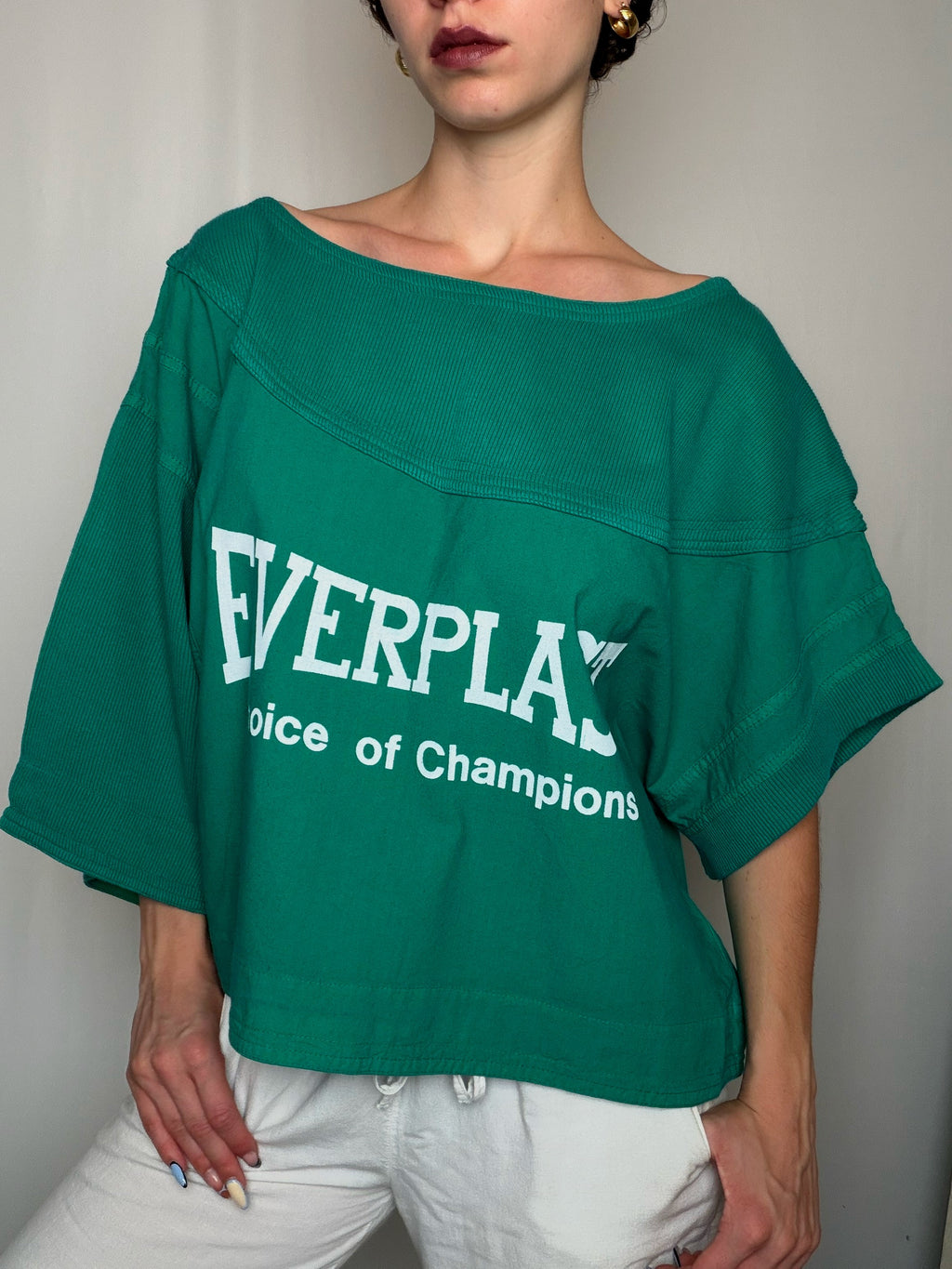 Sweat Green Everlast L vintage