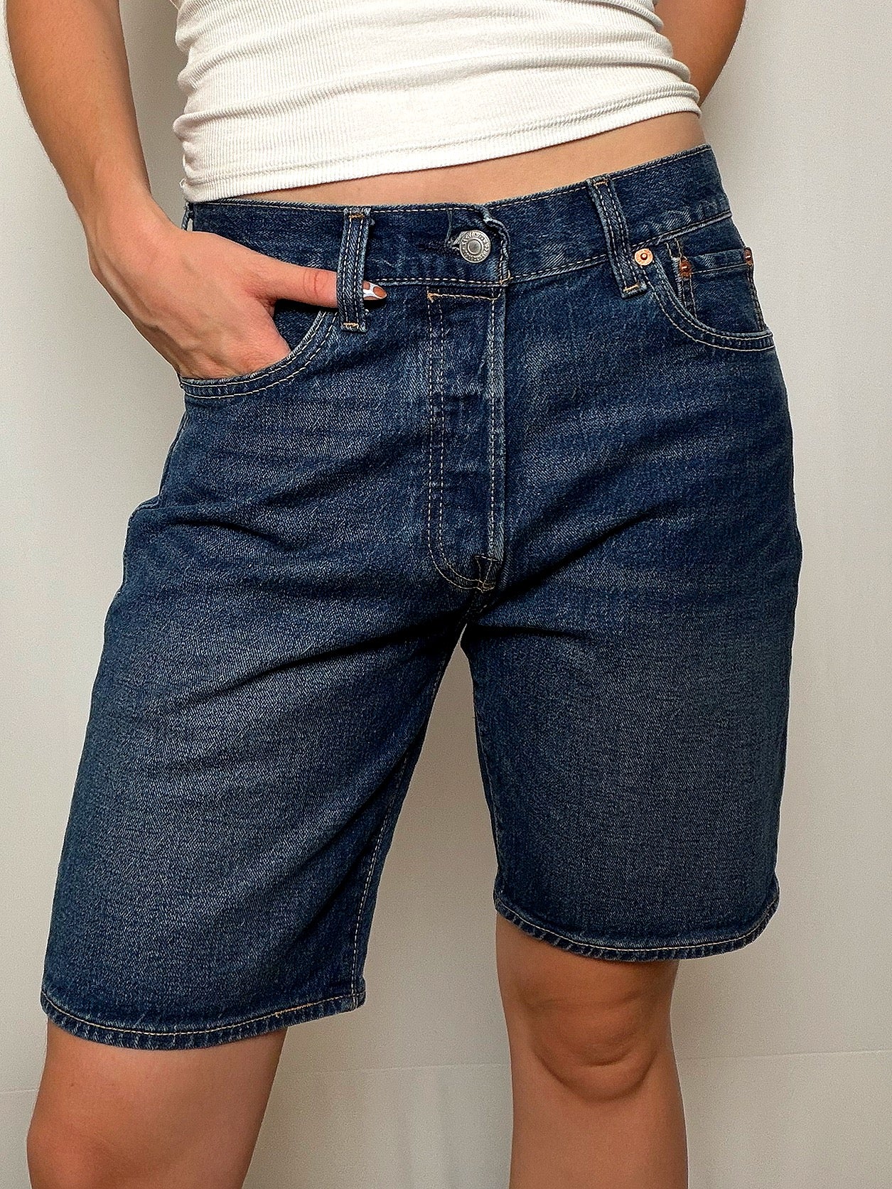 Short en jean Blue Levi's M vintage