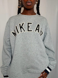 Sweat gris Nike vintage