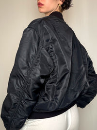 Bomber Noir Carrera L/XL vintage