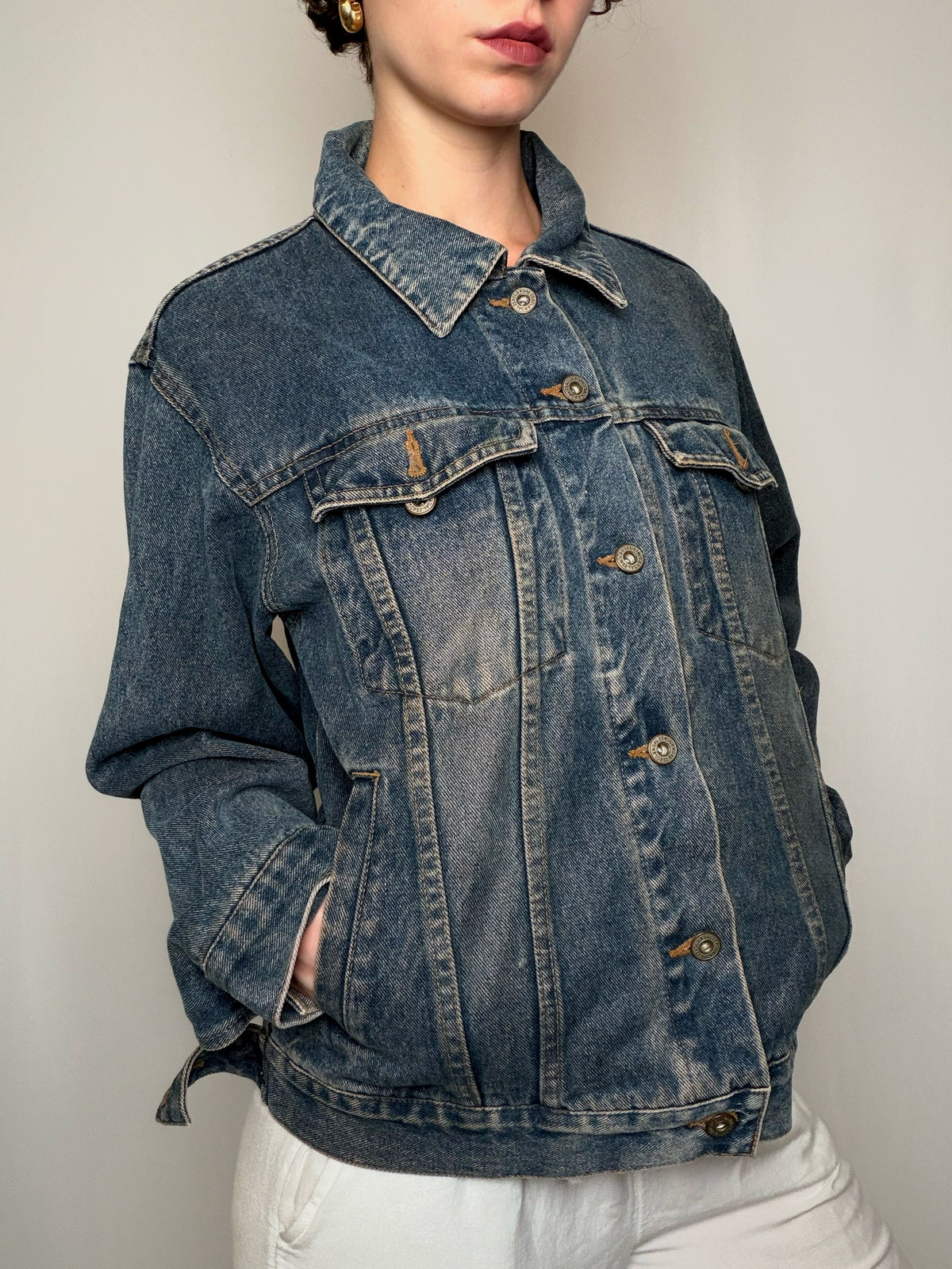 Veste en jean denim Jack and jones M vintage
