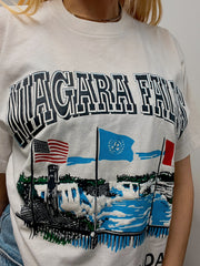 T-shirt vintage gris clair Canada  L