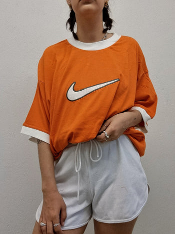 Vintage orangefarbenes Nike XL T-Shirt