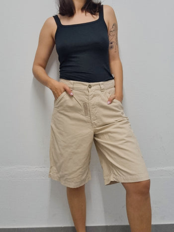 Vintage beige Cargo-Shorts M/L