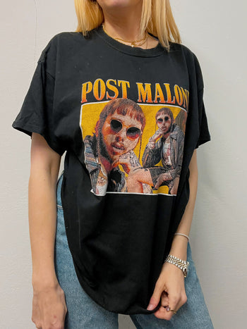 Schwarzes Post Malone XL T-Shirt