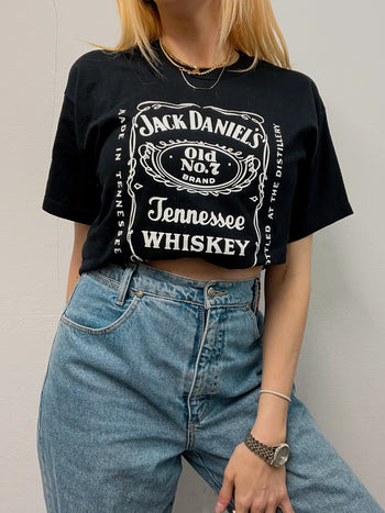 T-shirt vintage noir Jack Daniel’s S