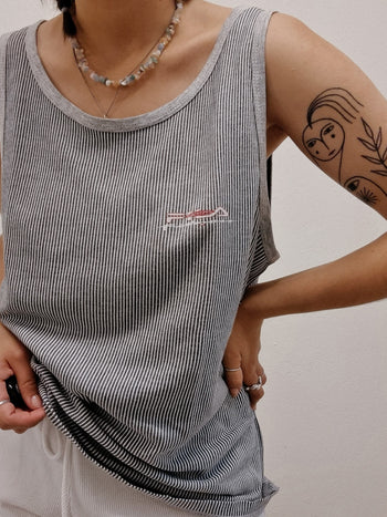 Fila XL Vintage-Tanktop in Grau