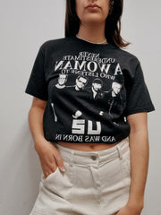 Vintage U2 T-Shirt schwarz S