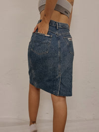 Vintage blauer Jeansrock M
