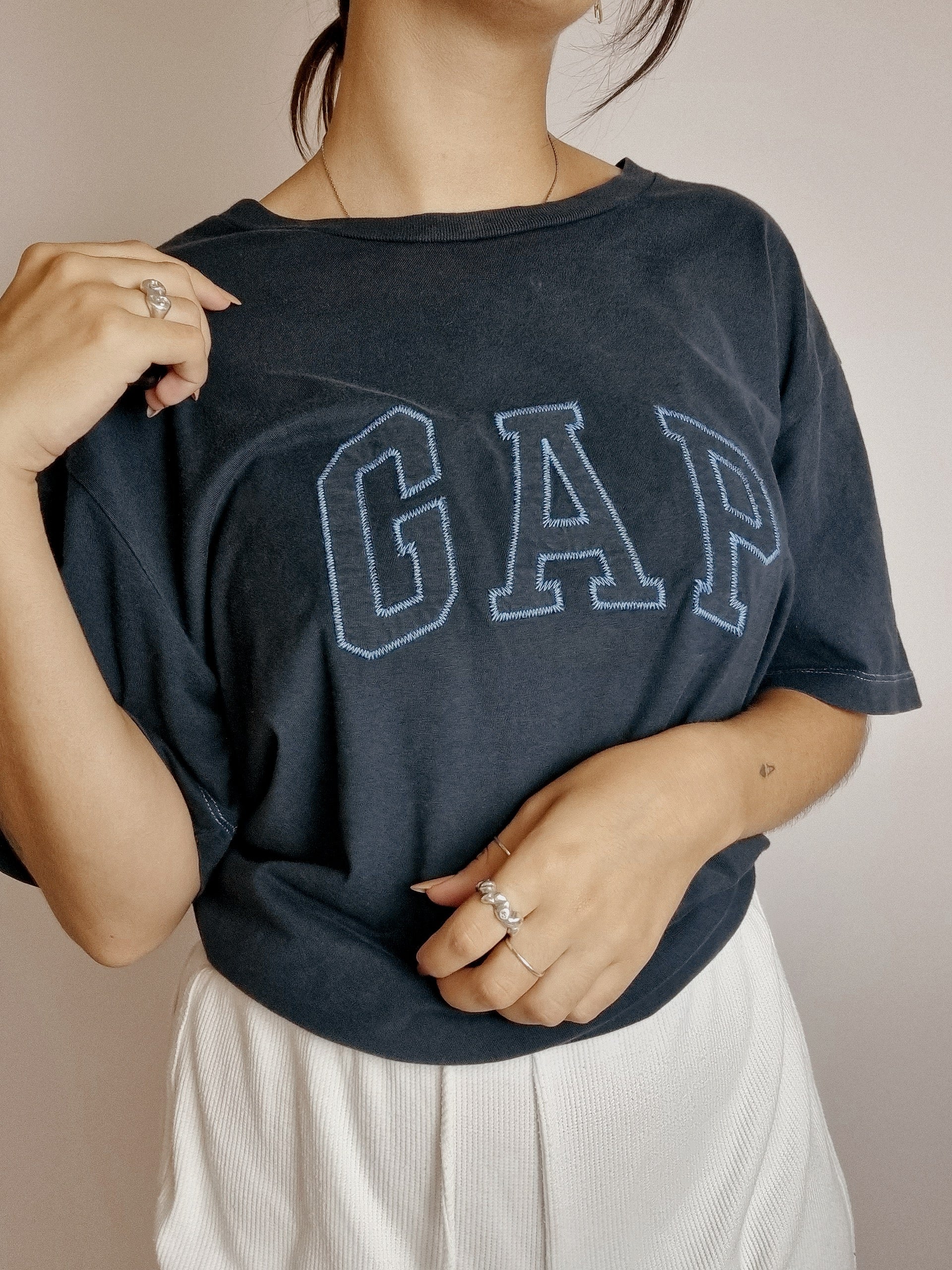 GAP vintage t-shirt dark blue M