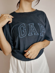 T-shirt vintage GAP bleu foncé M