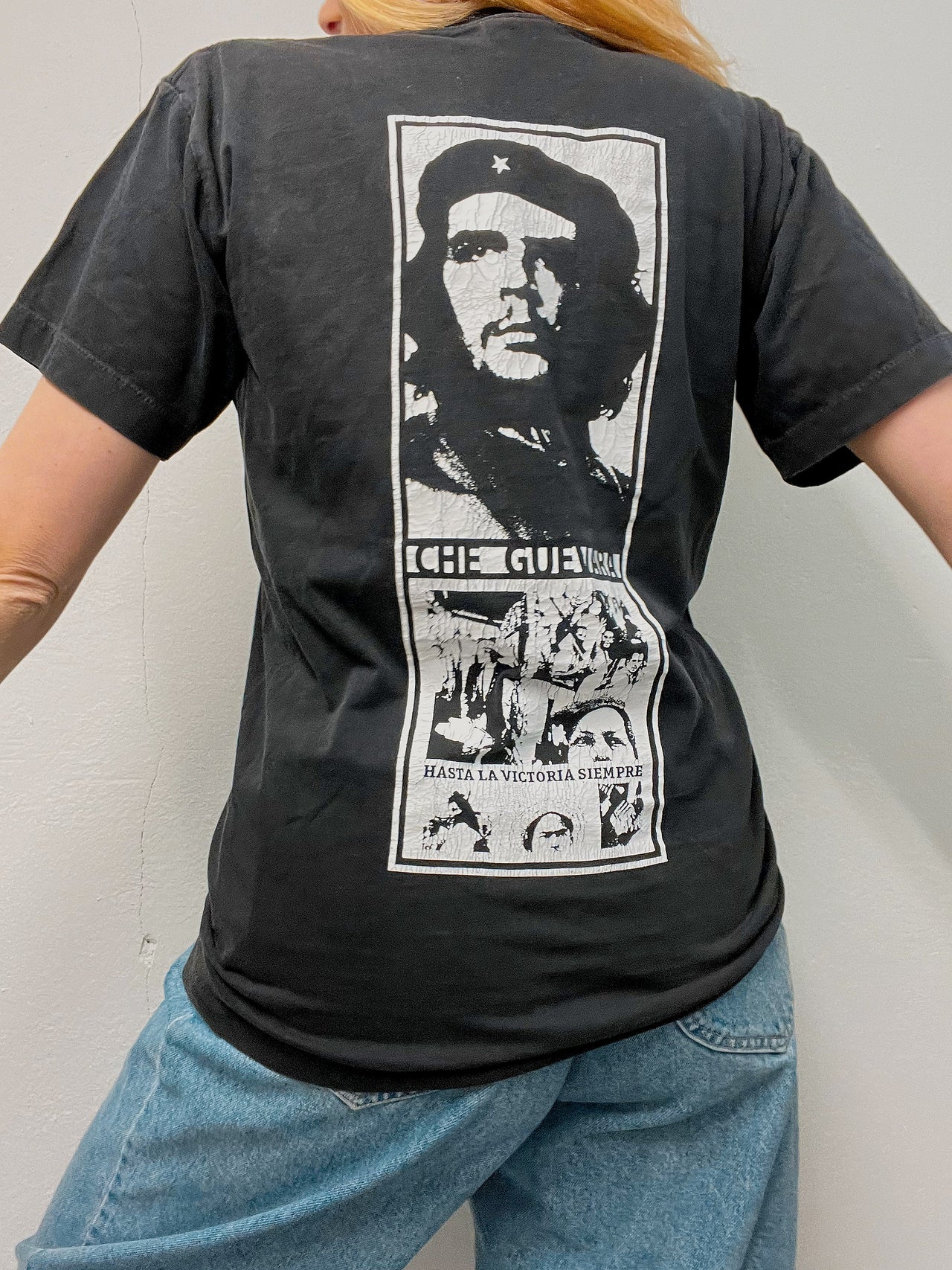 T-shirt vintage noir Che Guevara M