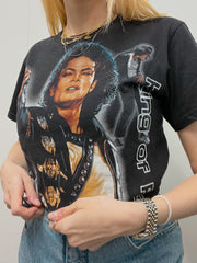 T-shirt noir Michael Jackson S