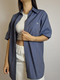 Vintage 80/90s shirt purple/blue/mustard M