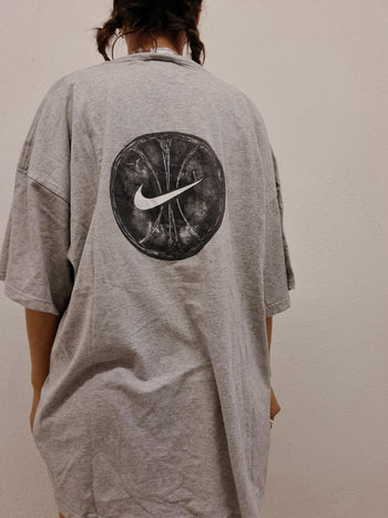 Vintage hellgraues Nike XXL T-Shirt