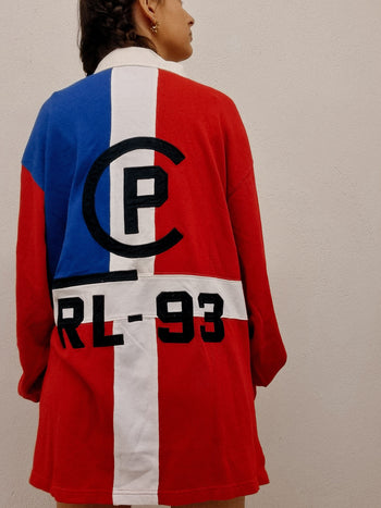 Polo Ralph Lauren vintage épais rouge L