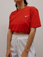 T-shirt vintage rouge Nike M