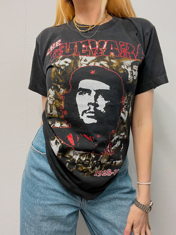 T-shirt vintage noir Che Guevara M