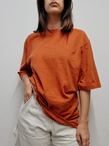 T-shirt vintage orange XL