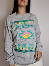 Vintage grauer Arizona-Pullover