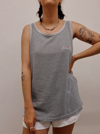 Fila XL Vintage-Tanktop in Grau